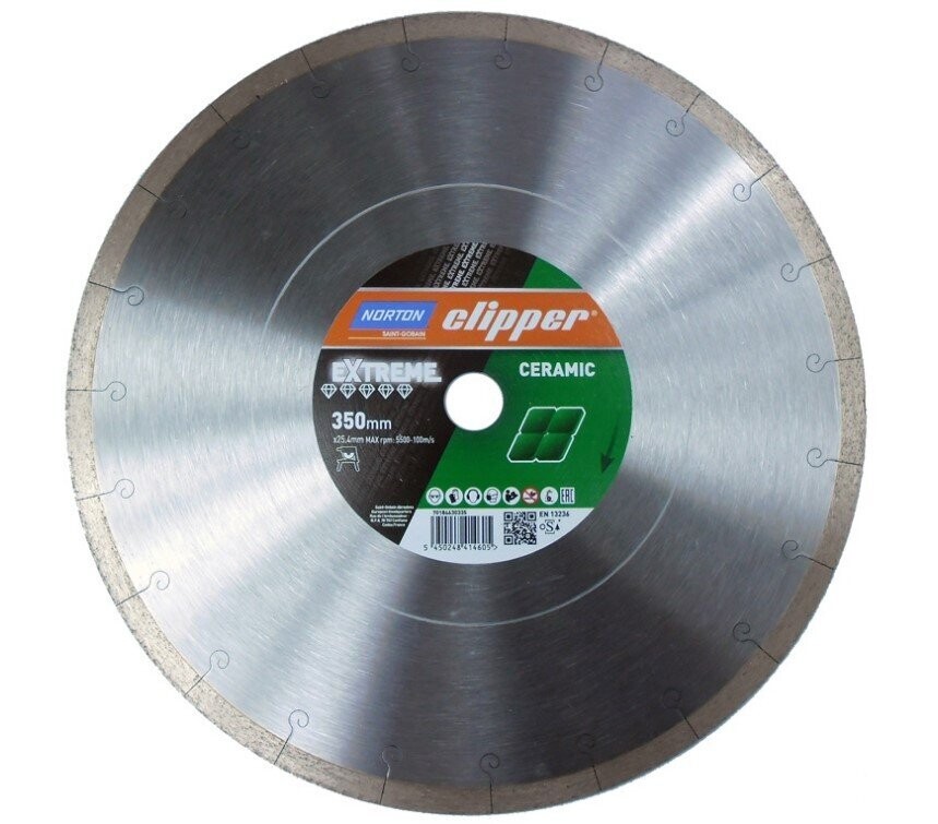 Disques diamant - Extreme Cream NORTON Ø350x25.4MM