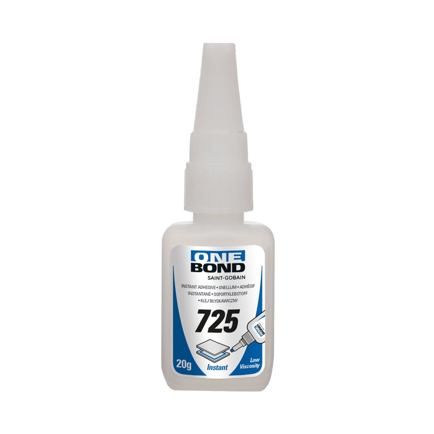 Onebond 725 - Colle instantanée 20g (EquivalencE Loctite 495)