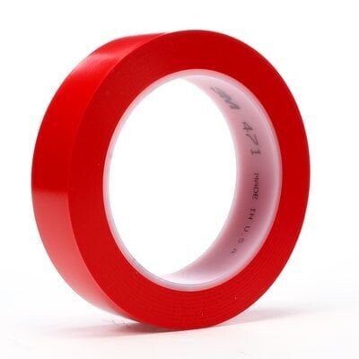 VINYL TAPE 471 50MMX33M ROOD