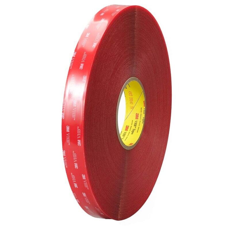DUBBELZIJDIGE ACRYLAAT TAPE 4905 VHB 12MMX66M (0,5MM)