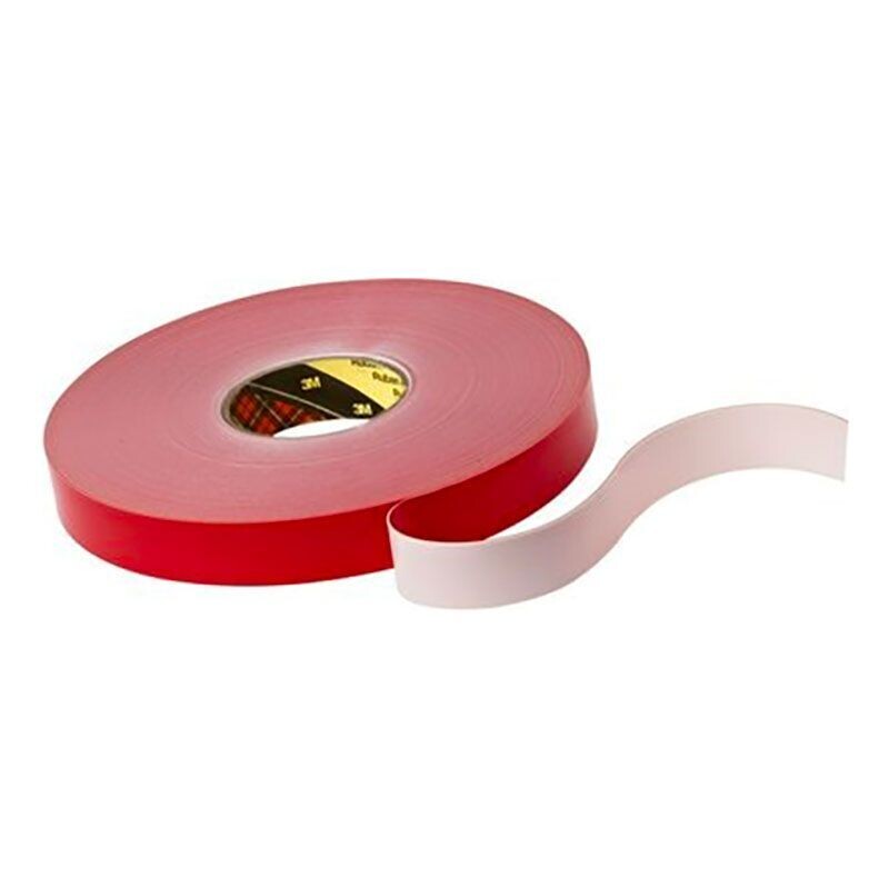 RUBAN DOUBLE-FACE ACRYLIQUE 4912 VHB - 9MMX16,5M (2MM)
