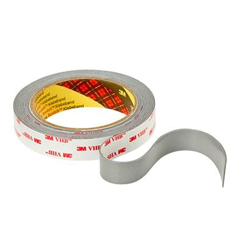 DUBBELZIJDIGE ACRYLAAT TAPE 4941 VHB - 19MMX33M (1,1MM) GRIJS