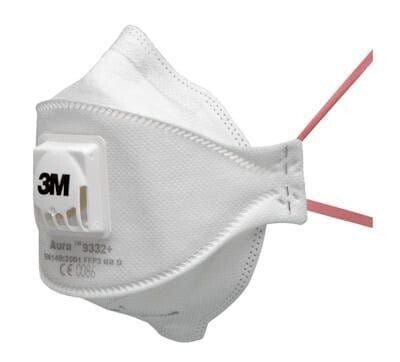 Masque FFP3 avec valve, Soupape 9332 - 3M™