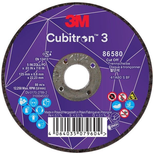Disque à tronçonner 3M™ Cubitron™ 3