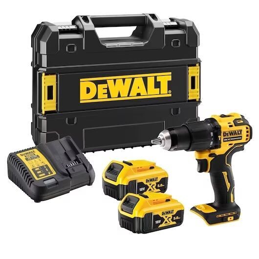 PERCEUSE-VISSEUSE 18V + 2 ACCU 5AH DEWALT DCD709P2T-QW