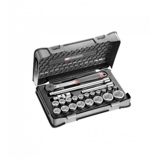 COFFRET GRAND RACAGNAC 1/2" FACOM - S.161-3P6PB