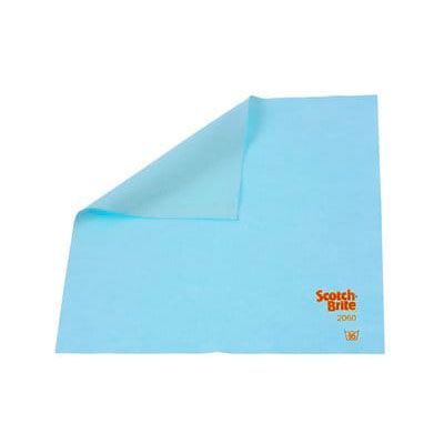 3M Scotch-Brite™ Microfibre usage courant 2060, Bleu, 360 mm x 400 mm