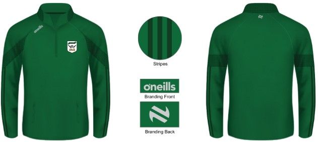 Tour Half Zip Bottle Green