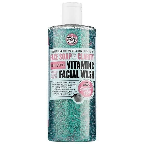 soap and glory vit c face wash