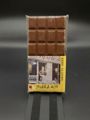 Tablette de Chocolat lait JIVARA 100gr