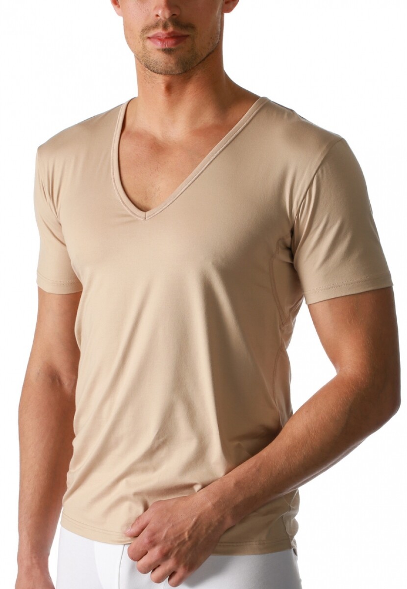Mey dry cotton functional V-neck shirt, Size: 6