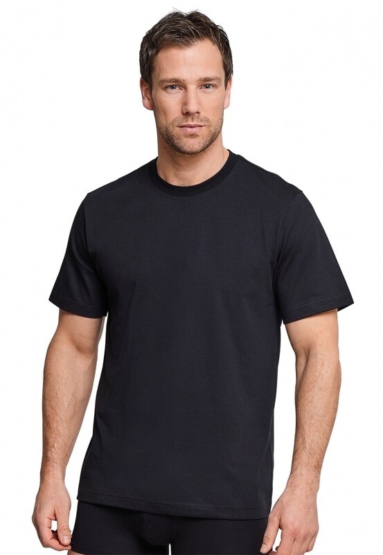 Schiesser American T-shirt met ronde hals 2p