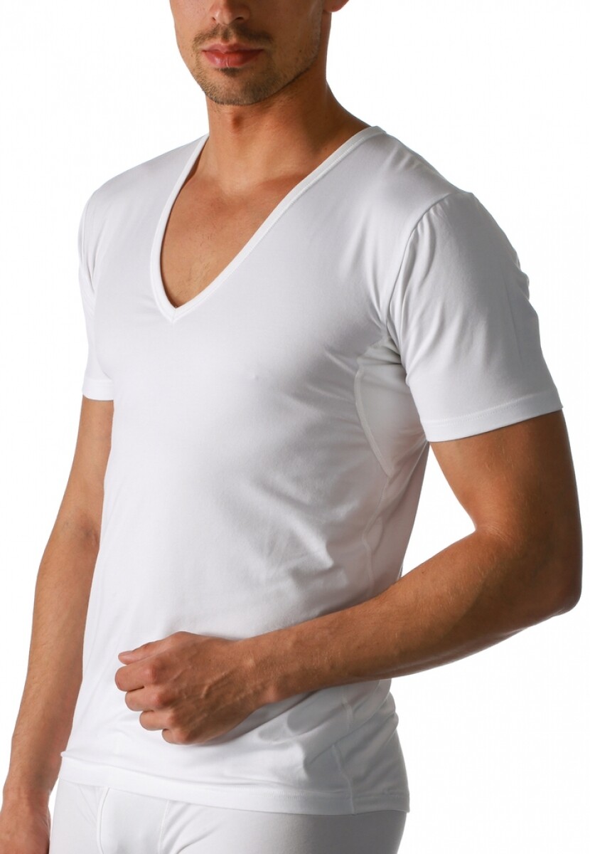 Mey dry cotton functional V-neck shirt, Size: 5