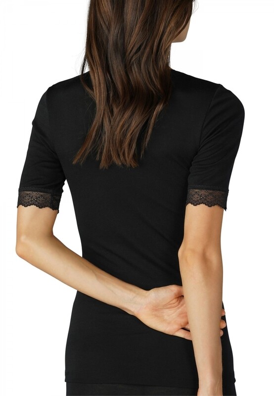 Mey top Silk touch wool