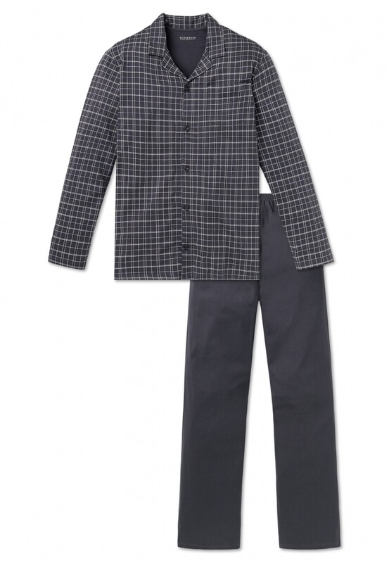 Schiesser pyjama doorknoop