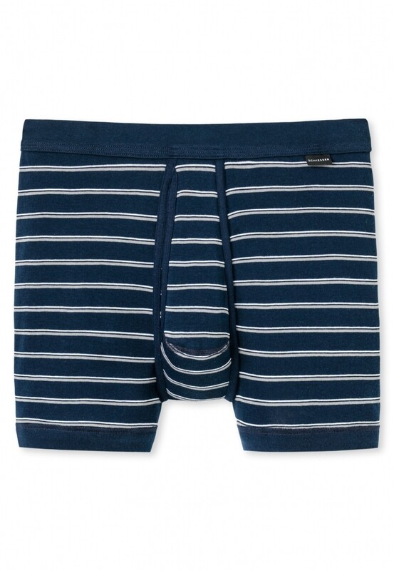 Schiesser Feinripp boxer short met gulp