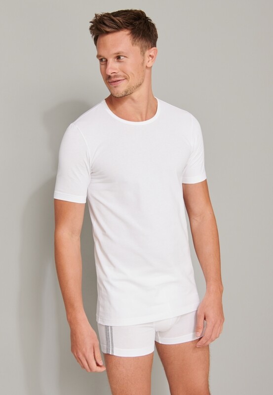 Schiesser 95/5 shirt met korte mouw 2p