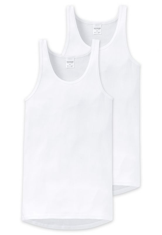 Schiesser Orginal Feinripp singlet 2p
