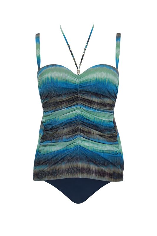Opera strapless tankini