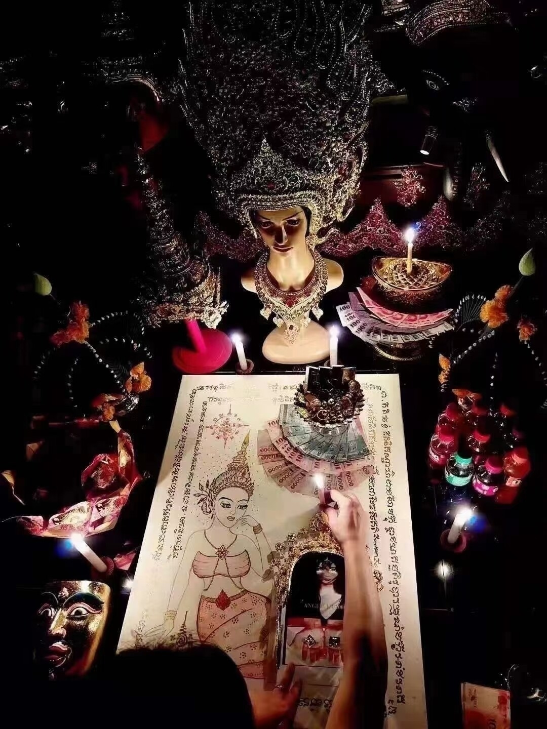 阿赞席琳 ~ 香发‮王女‬吸财魅法事