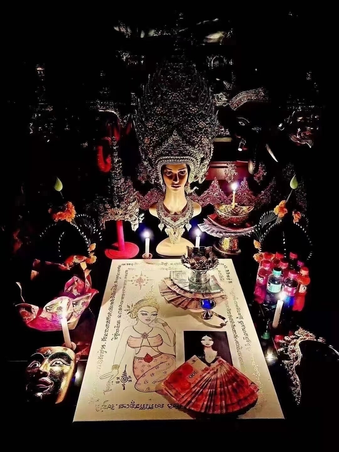 阿赞席琳 ~ 香发‮王女‬吸财魅法事