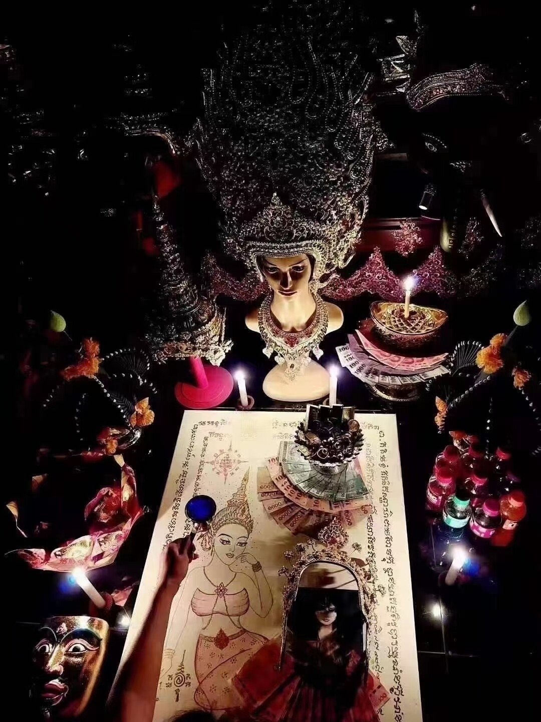 阿赞席琳 ~ 香发‮王女‬吸财魅法事