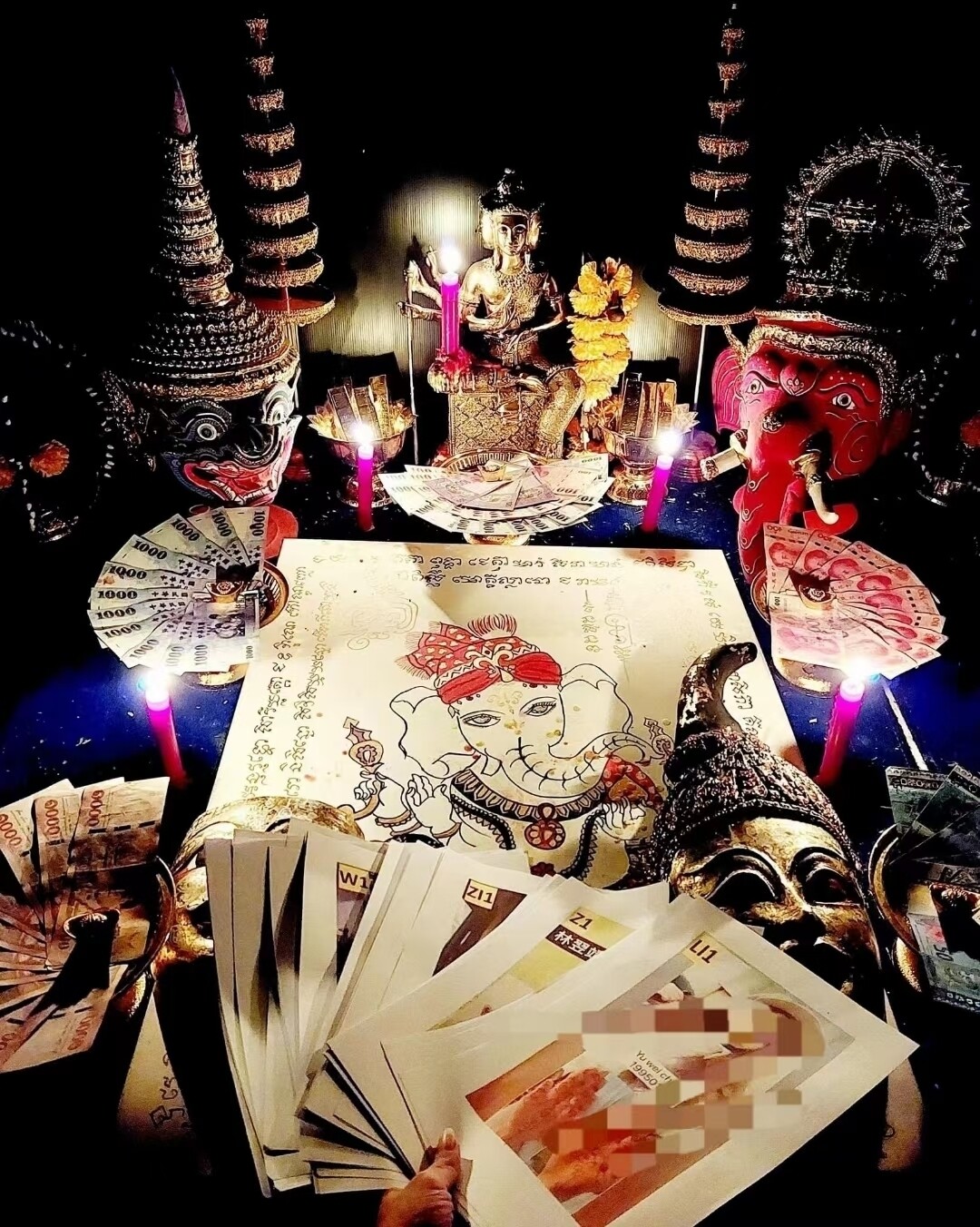 阿赞席琳•人見人愛大富翁法事