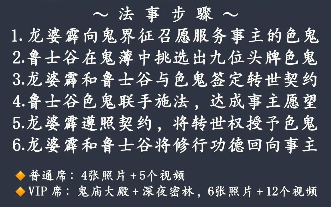 龙婆霹 &amp; 鲁士谷 ～ 色鬼迷恋术