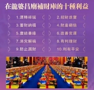 每月佛日 ~ 龙婆昌庙•补财库