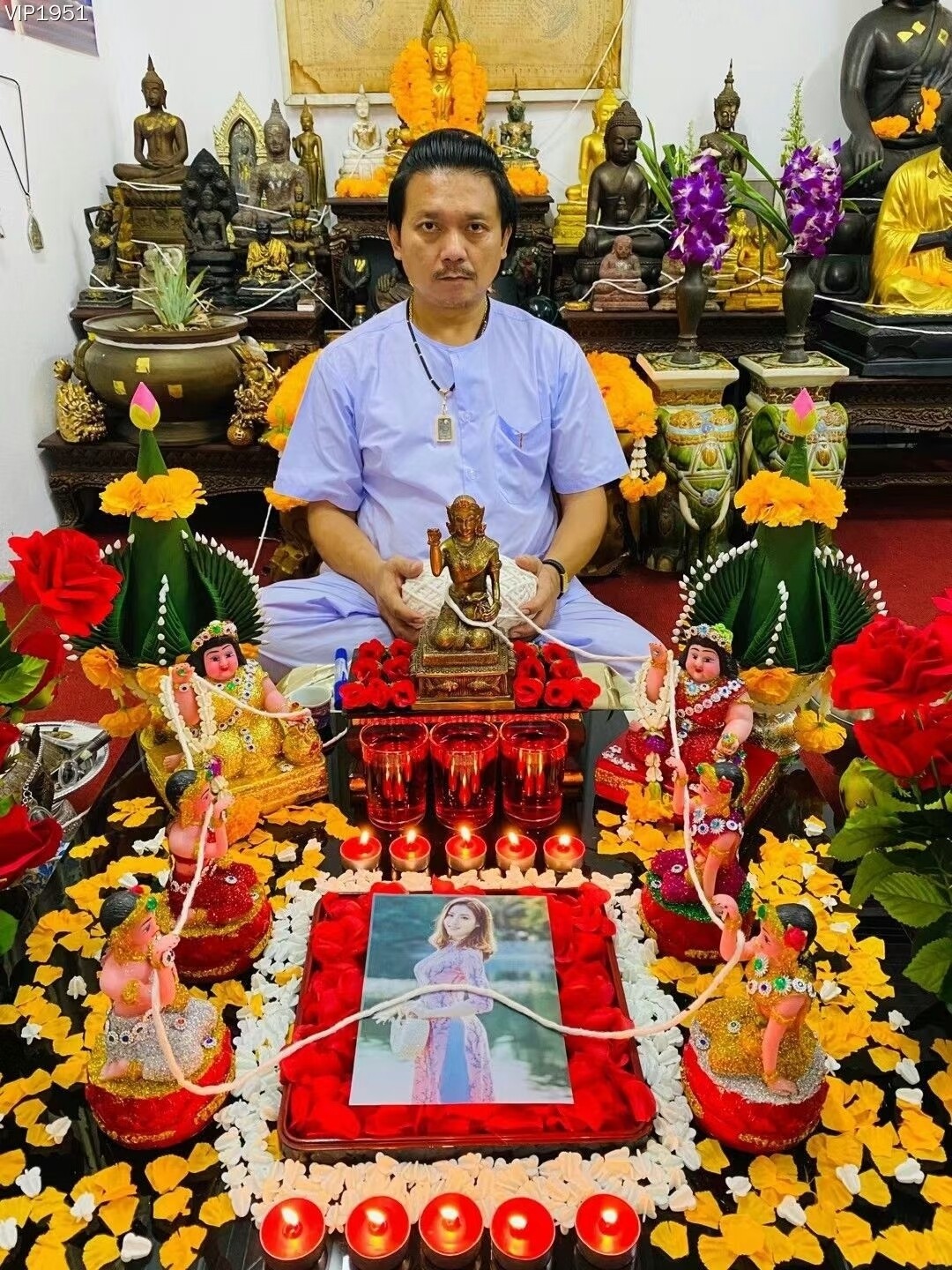 阿赞吴•招财女神一对一招财法事