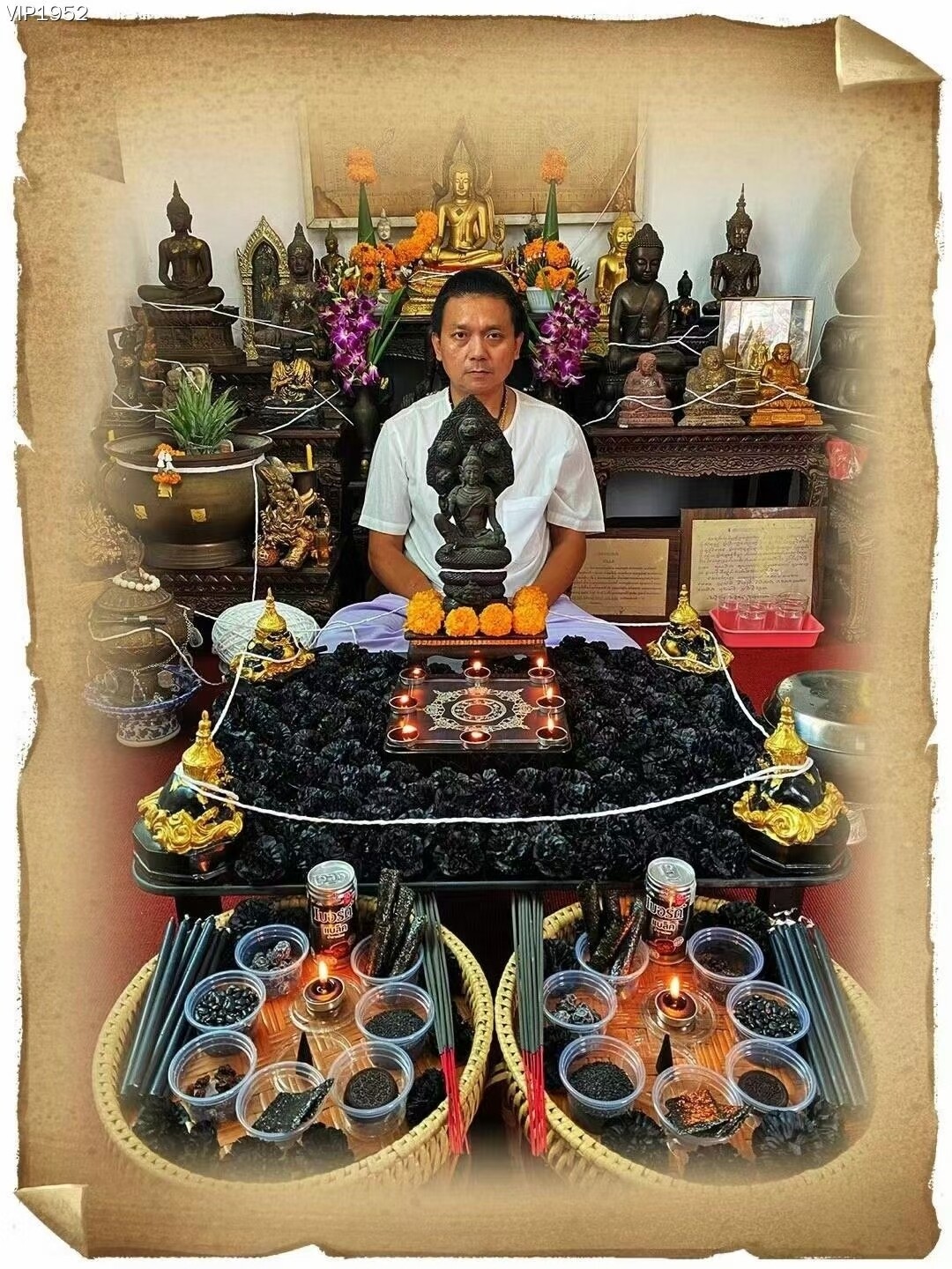 阿赞吴•一对一拉胡天神法事