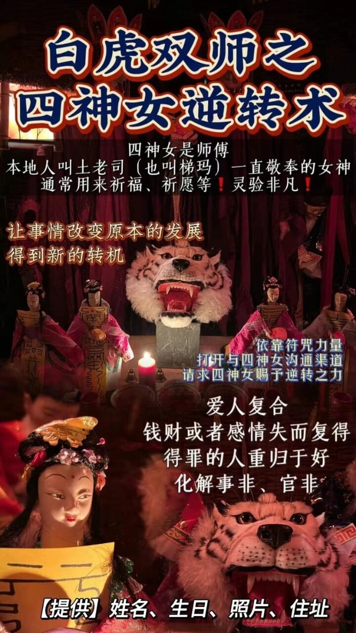 白​虎​双师​•四神女逆转术