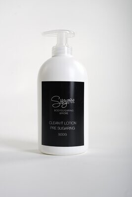 Sugaree Precare | Clean It lotion