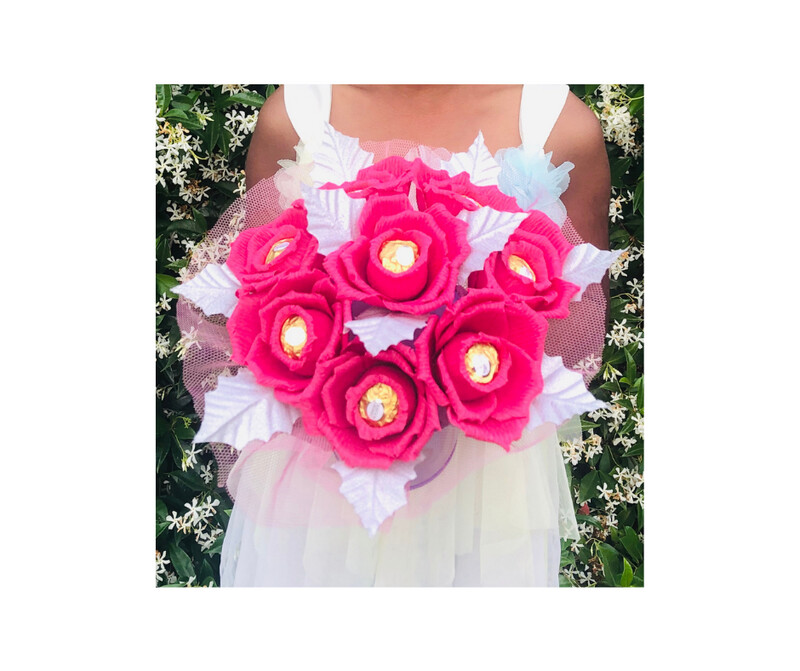 Elegant Chocolate Flower Gift Bouquet