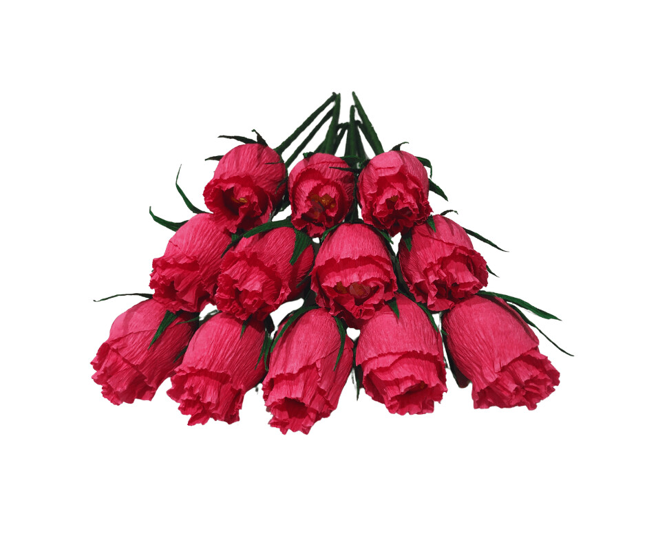 Dark Pink Chocolate Flower Gift Bouquet