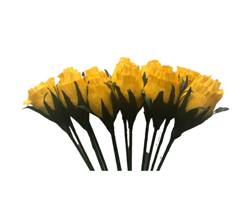 Yellow Chocolate Flower Gift Bouquet