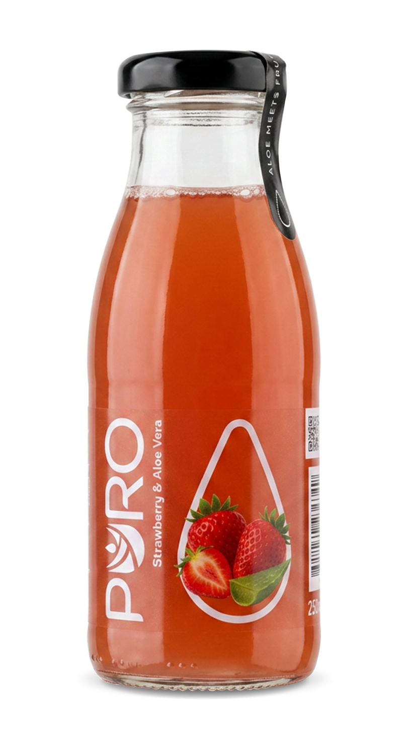 Aloe Vera Drink with Strawberry Aloe Vera Drink with Strawberry