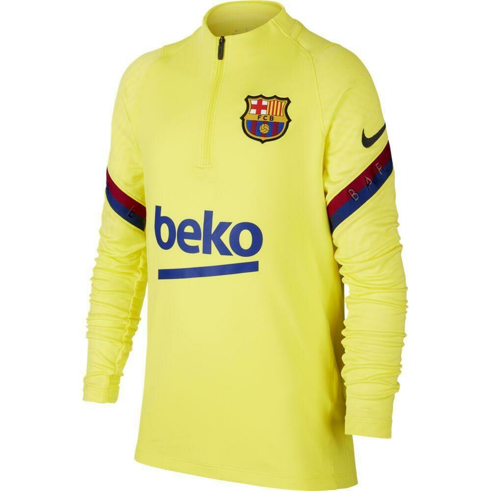Nike Trainingstrui Fc Barcelona Geel