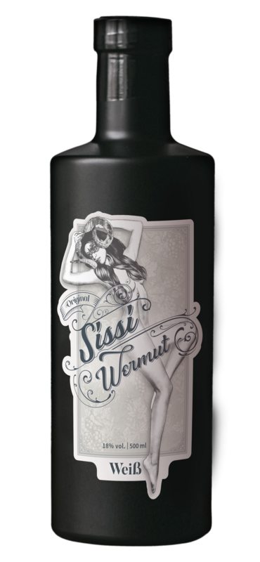 0,5l Sissi Wermut schwarze Edition 0,5l Sissi Wermut schwarze Edition