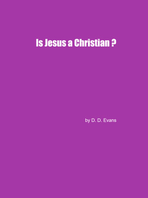 Is Jesus a Christian