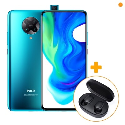 Xiaomi Poco F2 Pro Azul + Audifonos Inalambricos EarBuds S​