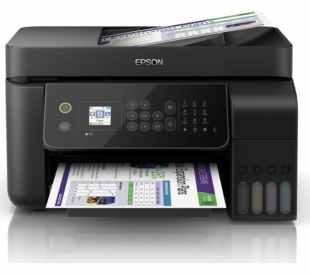 EPSON EcoTank ET-4700 All-in-One Wireless Inkjet Printer with Fax