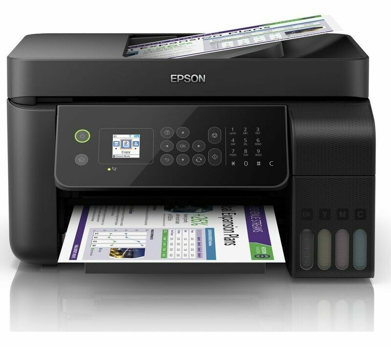 EPSON EcoTank ET-4700 All-in-One Wireless Inkjet Printer with Fax