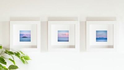 Trios - dotey little mini framed prints as individuals or sets!