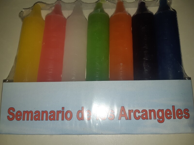 Velas semenario de los arcángeles