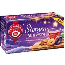 ❄️❄️❄️Thee Teekanne Sternenleuchten Pflaume