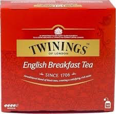 Thee Twinings English Breakfast 100 ZONDER enveloppe
