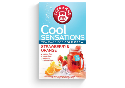 Thee Teekanne Cool Sensation aardbei - sinaasappel