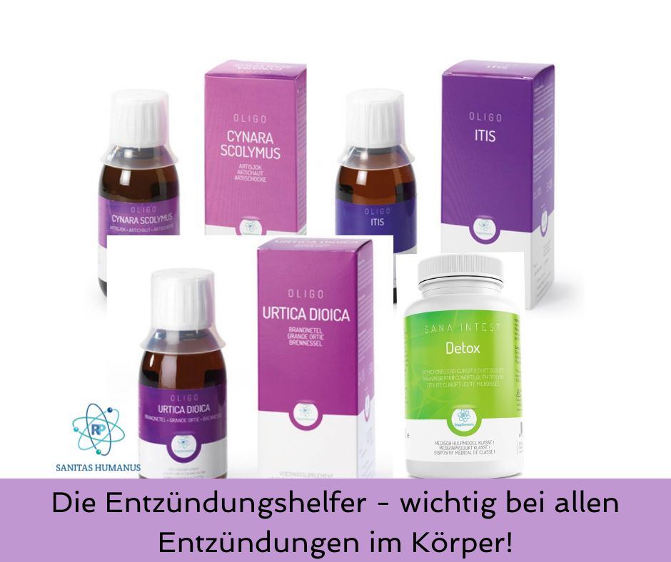 Oligo Stoffwechsel Zuwendung Entzündungs-Päckchen