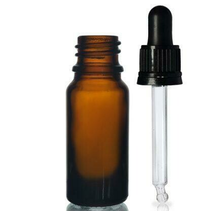 AMBER GLASS BOTTLE DROPPERS 10ml